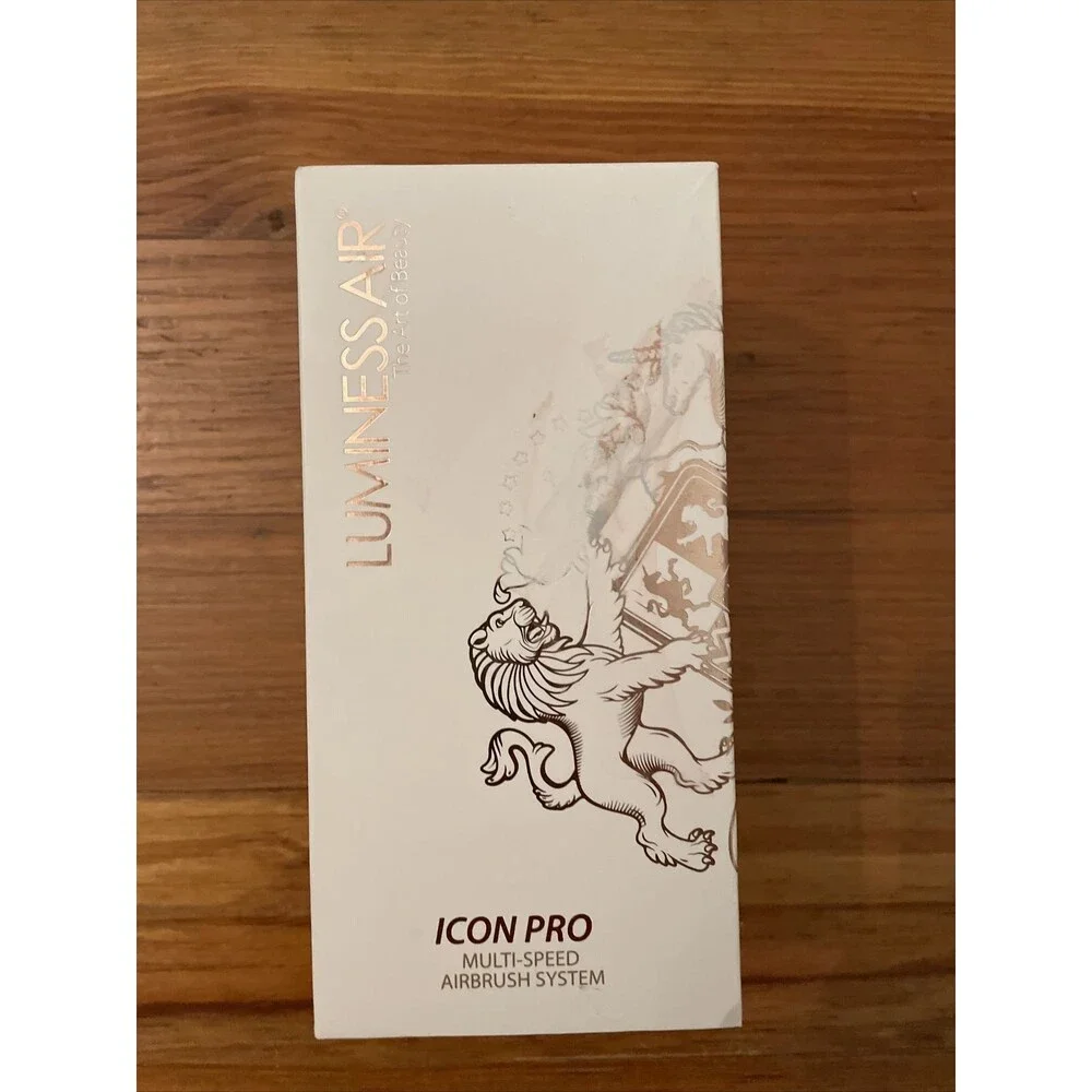Luminess Air Icon Pro Rose Gold Multi-Speed Airbrush System LI-100RWT UNUSED